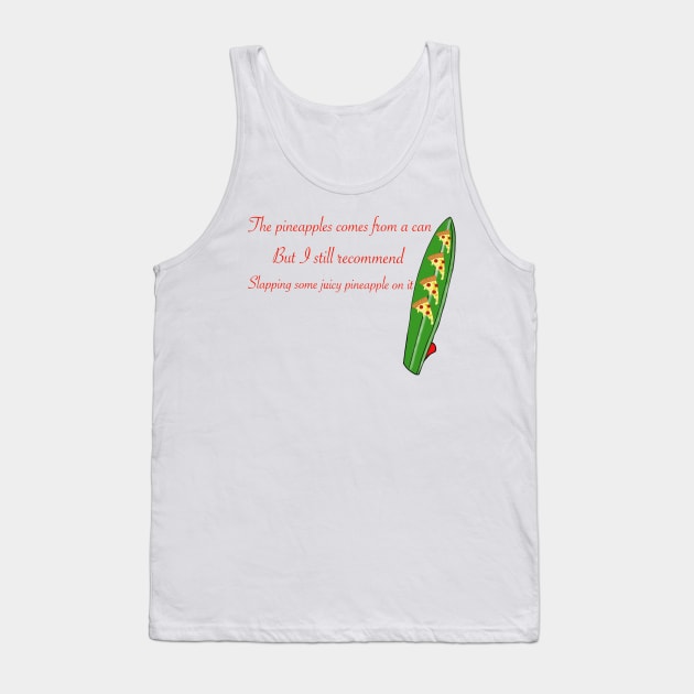 pizza Tank Top by tiffytiff